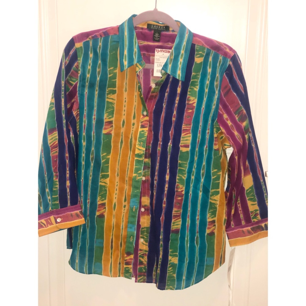 Ralph Lauren Multicolor Button Down Shirt